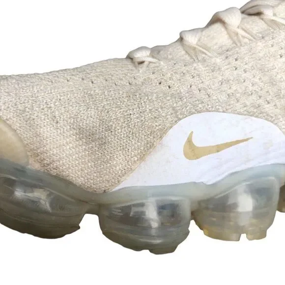 Rare 2017 Nike Air VaporMax 2 Light Cream Size 8W - Picture 12 of 16